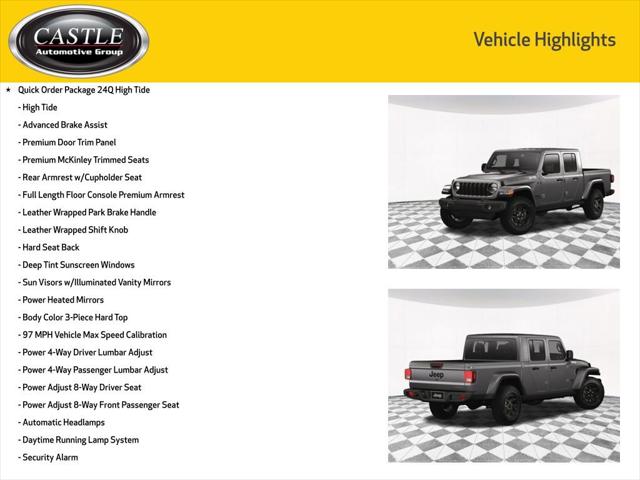 2025 Jeep Gladiator GLADIATOR HIGH TIDE 4X4