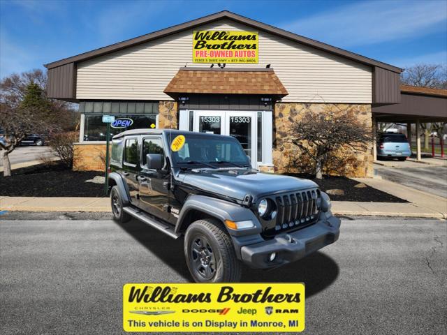 2018 Jeep Wrangler Unlimited Sport 4x4