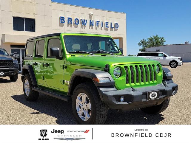 2018 Jeep Wrangler Unlimited Sport S 4x4