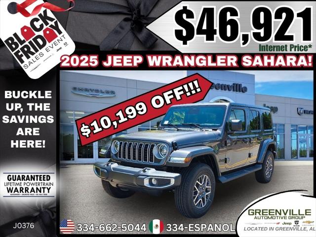 2025 Jeep Wrangler WRANGLER 4-DOOR SAHARA 2025 Jeep Wrangler WRANGLER 4-DOOR SAHARA