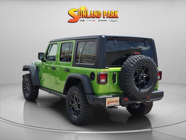 2025 Jeep Wrangler WRANGLER 4-DOOR WILLYS 2025 Jeep Wrangler WRANGLER 4-DOOR WILLYS