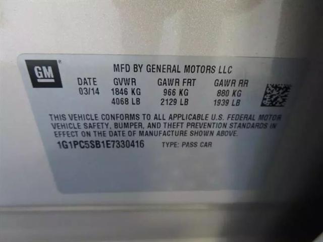 2014 Chevrolet Cruze 1LT Auto