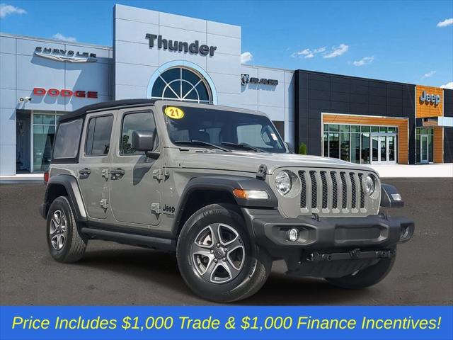 2021 Jeep Wrangler Unlimited Sport S 4x4