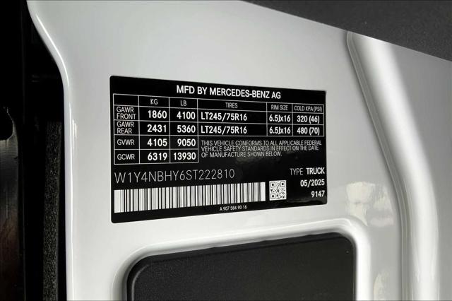 2025 Mercedes-Benz Sprinter 2500 Standard Roof 4-Cyl Diesel HO