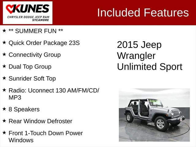 2015 Jeep Wrangler Unlimited Sport