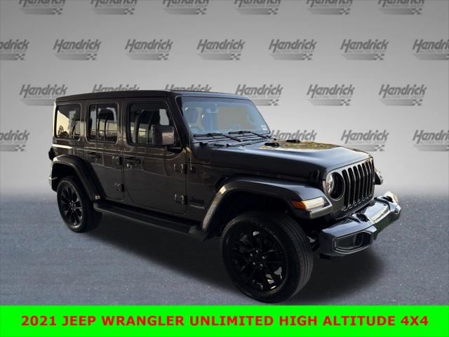 2021 Jeep Wrangler Unlimited High Altitude 4x4