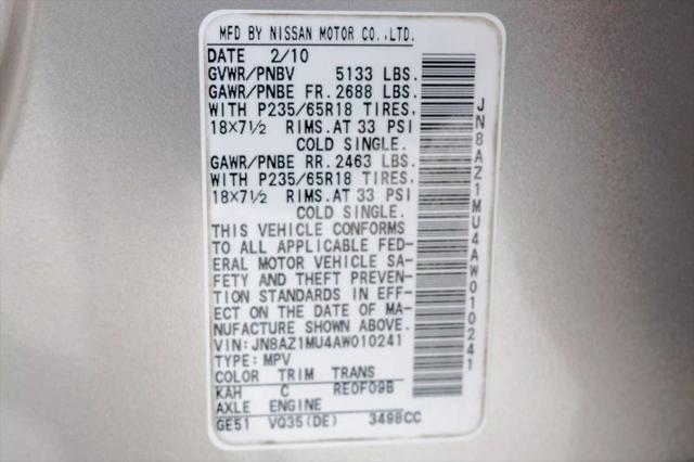 2010 Nissan Murano SL
