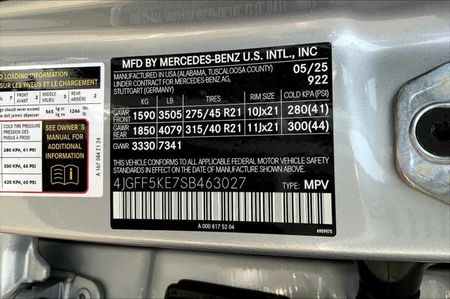 2025 Mercedes-Benz GLS GLS 450 4MATIC