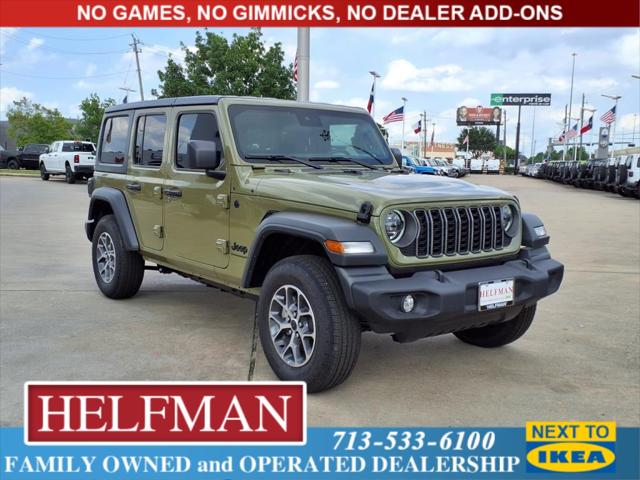 2025 Jeep Wrangler WRANGLER 4-DOOR SPORT S