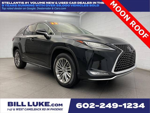 2022 Lexus RX 450hL Luxury