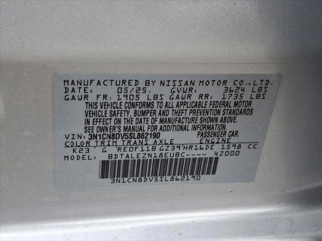 2025 Nissan Versa 1.6 S