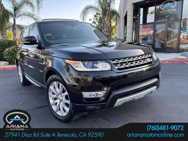 2016 Land Rover Range Rover Sport 3.0L V6 Supercharged HSE for sale in Temecula, CA