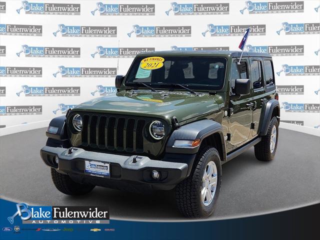 2021 Jeep Wrangler Unlimited Sport S 4x4