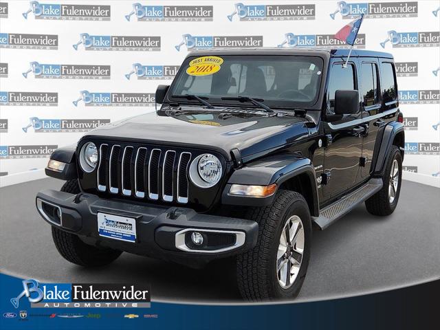 2018 Jeep Wrangler Unlimited Sahara 4x4