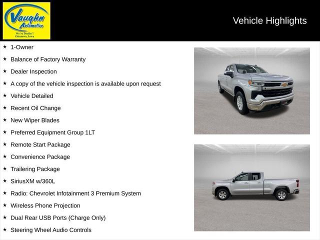 2022 Chevrolet Silverado 1500 4WD Double Cab Standard Bed LT