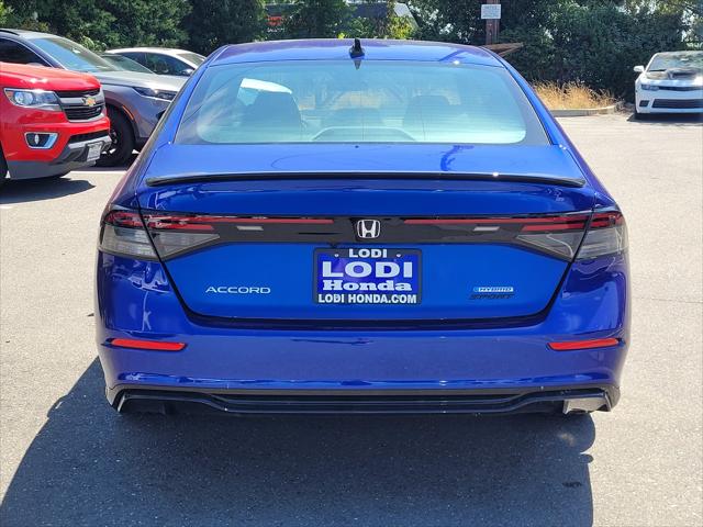 2025 Honda Accord Sedan Hybrid Sport-L