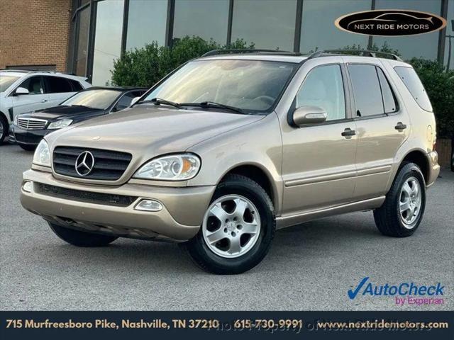2002 Mercedes-Benz ML 320 2002 MERCEDES-BENZ ML320 AWD 3.2L V6 1-OWNER 615-730-9991 for sale in Nashville, TN