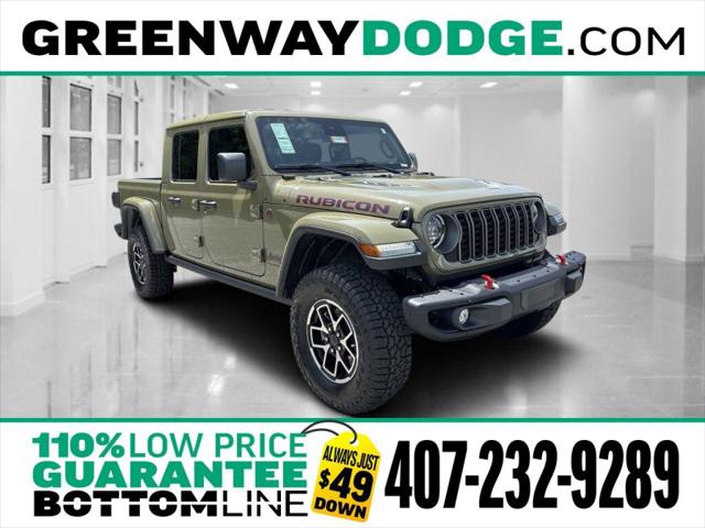 2025 Jeep Gladiator GLADIATOR RUBICON 4X4
