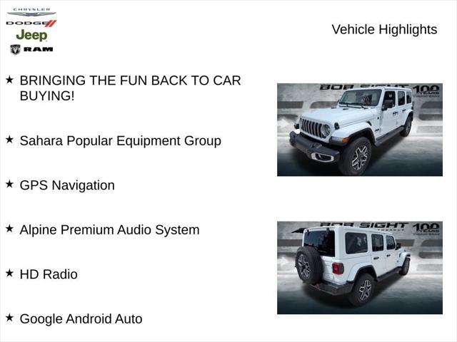 2025 Jeep Wrangler WRANGLER 4-DOOR SAHARA 2025 Jeep Wrangler WRANGLER 4-DOOR SAHARA