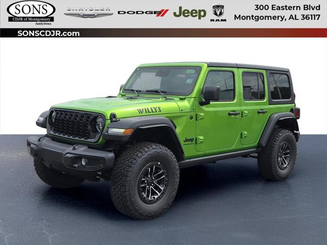 2025 Jeep Wrangler WRANGLER 4-DOOR WILLYS 2025 Jeep Wrangler WRANGLER 4-DOOR WILLYS
