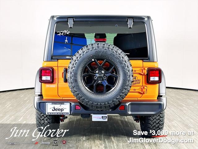 2025 Jeep Wrangler WRANGLER 4-DOOR WILLYS