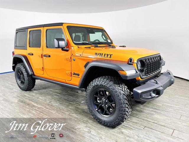 2025 Jeep Wrangler WRANGLER 4-DOOR WILLYS 2025 Jeep Wrangler WRANGLER 4-DOOR WILLYS