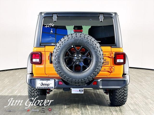 2025 Jeep Wrangler WRANGLER 4-DOOR WILLYS 2025 Jeep Wrangler WRANGLER 4-DOOR WILLYS