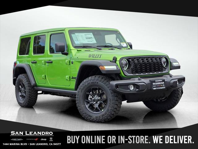 2025 Jeep Wrangler WRANGLER 4-DOOR WILLYS 2025 Jeep Wrangler WRANGLER 4-DOOR WILLYS