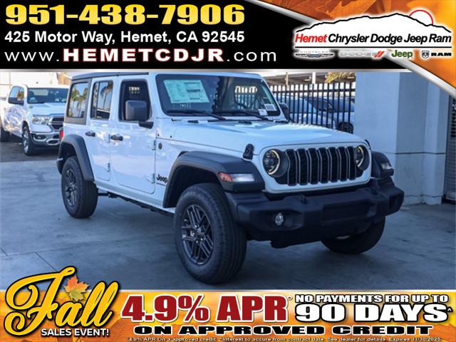 2025 Jeep Wrangler WRANGLER 4-DOOR SPORT S 2025 Jeep Wrangler WRANGLER 4-DOOR SPORT S