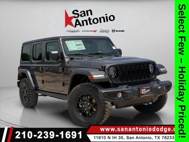2025 Jeep Wrangler WRANGLER 4-DOOR WILLYS 2025 Jeep Wrangler WRANGLER 4-DOOR WILLYS