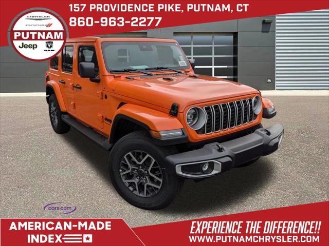2025 Jeep Wrangler 4-Door Sahara 4x4 for sale in Putnam, CT