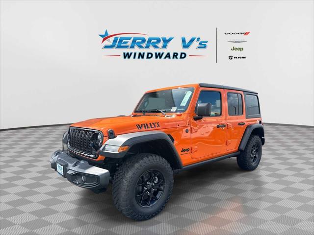 2025 Jeep Wrangler WRANGLER 4-DOOR WILLYS 2025 Jeep Wrangler WRANGLER 4-DOOR WILLYS