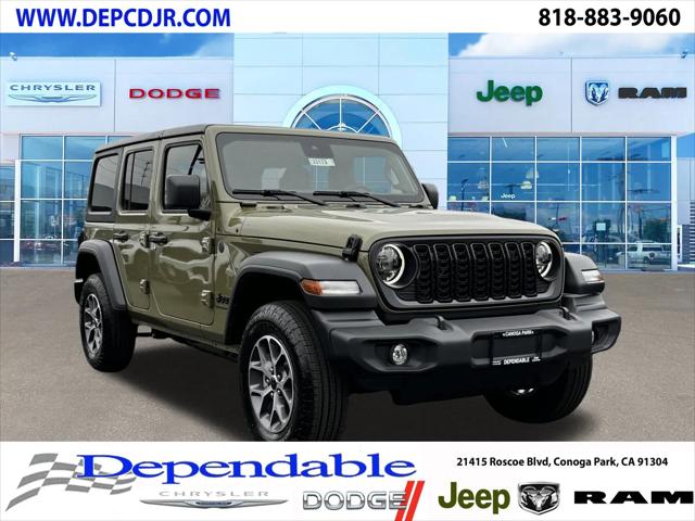 2025 Jeep Wrangler WRANGLER 4-DOOR SPORT S