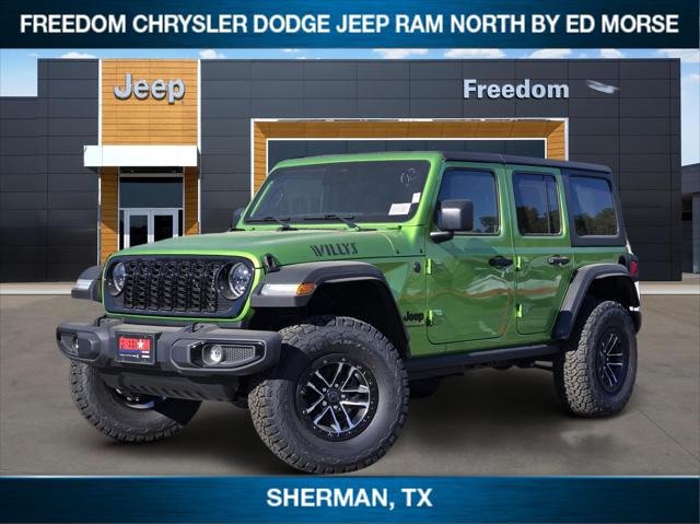 2025 Jeep Wrangler WRANGLER 4-DOOR WILLYS 2025 Jeep Wrangler WRANGLER 4-DOOR WILLYS