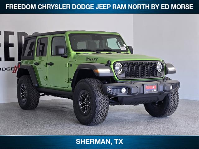 2025 Jeep Wrangler WRANGLER 4-DOOR WILLYS 2025 Jeep Wrangler WRANGLER 4-DOOR WILLYS