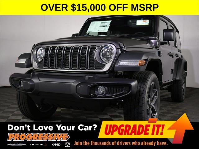 2025 Jeep Wrangler 4xe WRANGLER 4-DOOR SPORT S 4xe