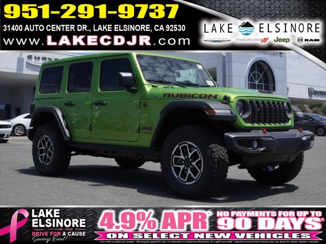 2025 Jeep Wrangler WRANGLER 4-DOOR RUBICON 2025 Jeep Wrangler WRANGLER 4-DOOR RUBICON