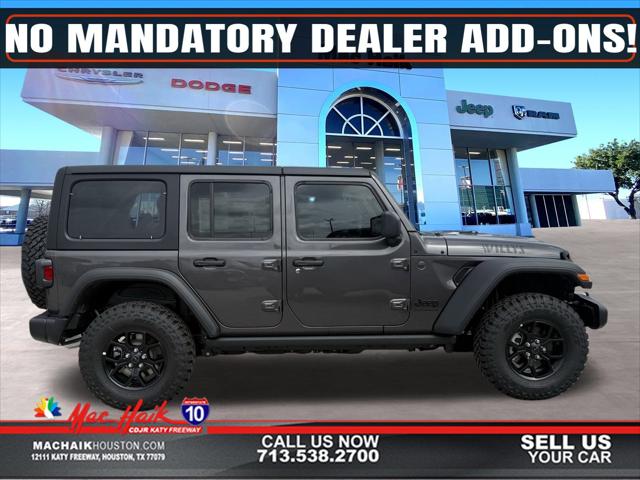 2025 Jeep Wrangler WRANGLER 4-DOOR WILLYS 2025 Jeep Wrangler WRANGLER 4-DOOR WILLYS