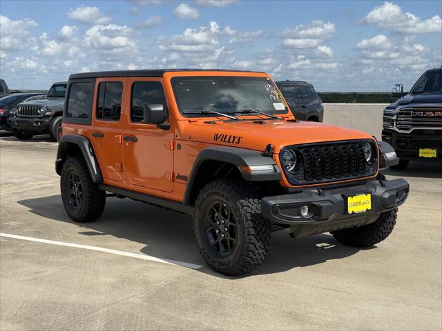 2025 Jeep Wrangler WRANGLER 4-DOOR WILLYS 2025 Jeep Wrangler WRANGLER 4-DOOR WILLYS