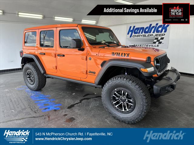 2025 Jeep Wrangler WRANGLER 4-DOOR WILLYS 2025 Jeep Wrangler WRANGLER 4-DOOR WILLYS