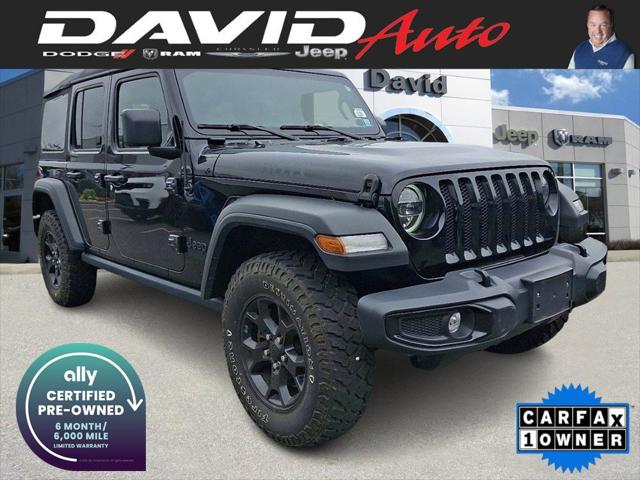 2021 Jeep Wrangler Unlimited Willys 4x4