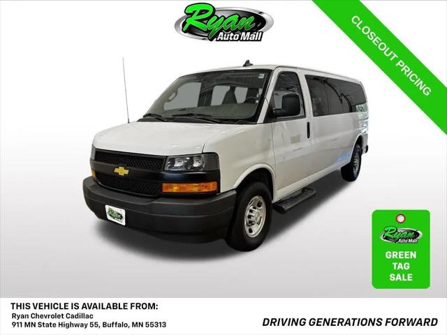 2022 Chevrolet Express Passenger RWD 3500 Extended Wheelbase LS for sale in Buffalo, MN