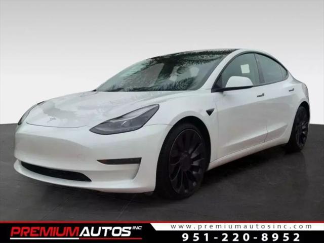 2022 Tesla Model 3 Performance Dual Motor All-Wheel Drive for sale in Norco, CA