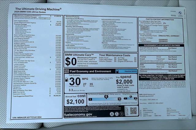 2026 BMW 5 Series 530i xDrive