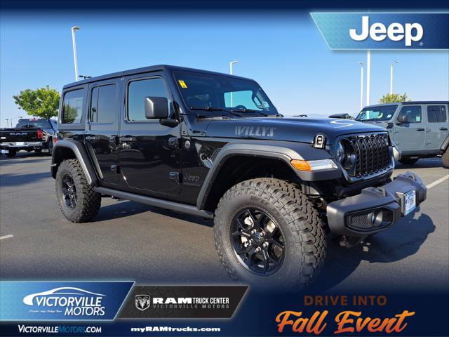 2025 Jeep Wrangler WRANGLER 4-DOOR WILLYS