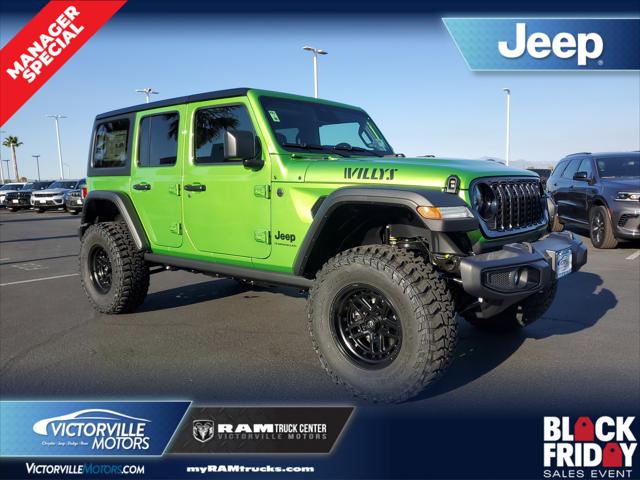 2025 Jeep Wrangler WRANGLER 4-DOOR WILLYS 2025 Jeep Wrangler WRANGLER 4-DOOR WILLYS