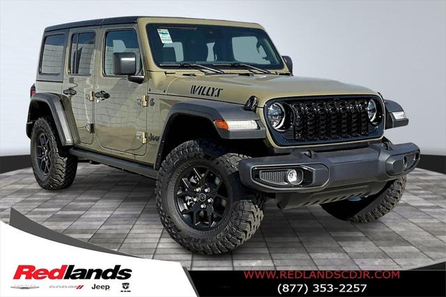 2025 Jeep Wrangler WRANGLER 4-DOOR WILLYS 2025 Jeep Wrangler WRANGLER 4-DOOR WILLYS