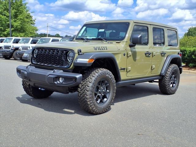 2025 Jeep Wrangler WRANGLER 4-DOOR WILLYS 2025 Jeep Wrangler WRANGLER 4-DOOR WILLYS