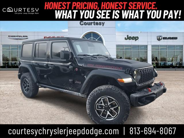 2025 Jeep Wrangler WRANGLER 4-DOOR RUBICON 2025 Jeep Wrangler WRANGLER 4-DOOR RUBICON