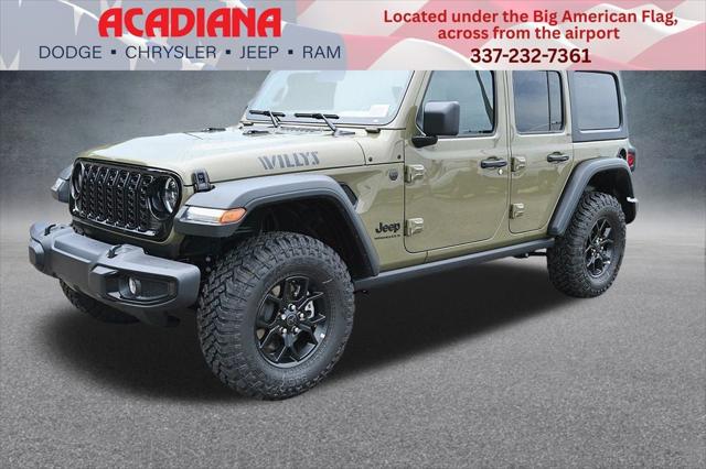 2025 Jeep Wrangler WRANGLER 4-DOOR WILLYS 2025 Jeep Wrangler WRANGLER 4-DOOR WILLYS